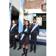 Acto del DIA DE LA BANDERA del Nivel Secundario